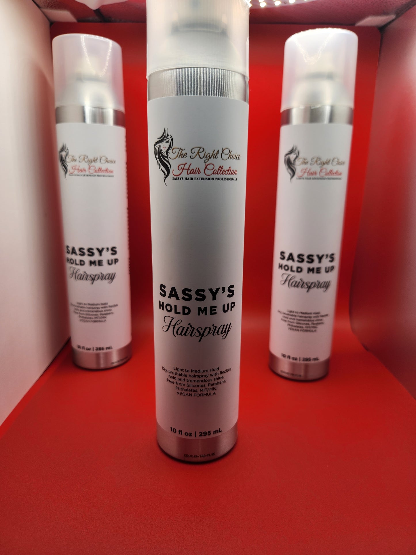 Sassy's Hold Me Up Hairspray