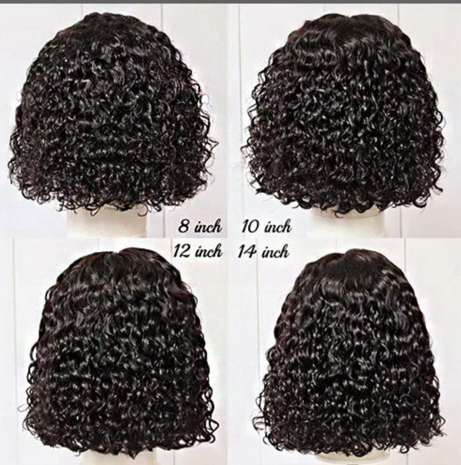 Short curly 100% Human Wig
