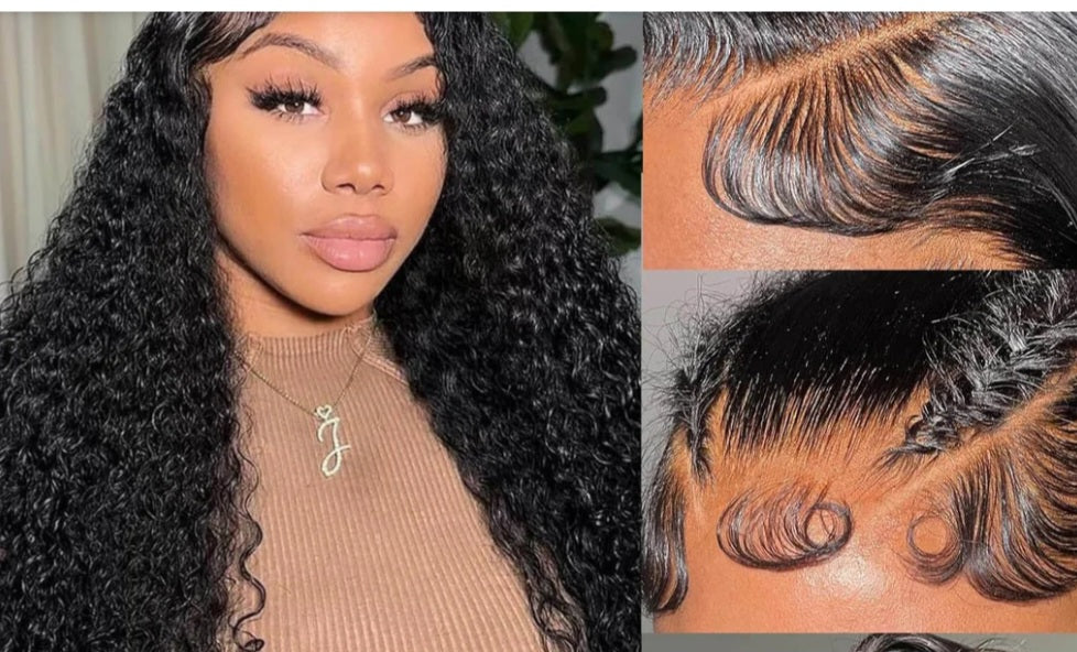 100% Human Water Wave Human Wig