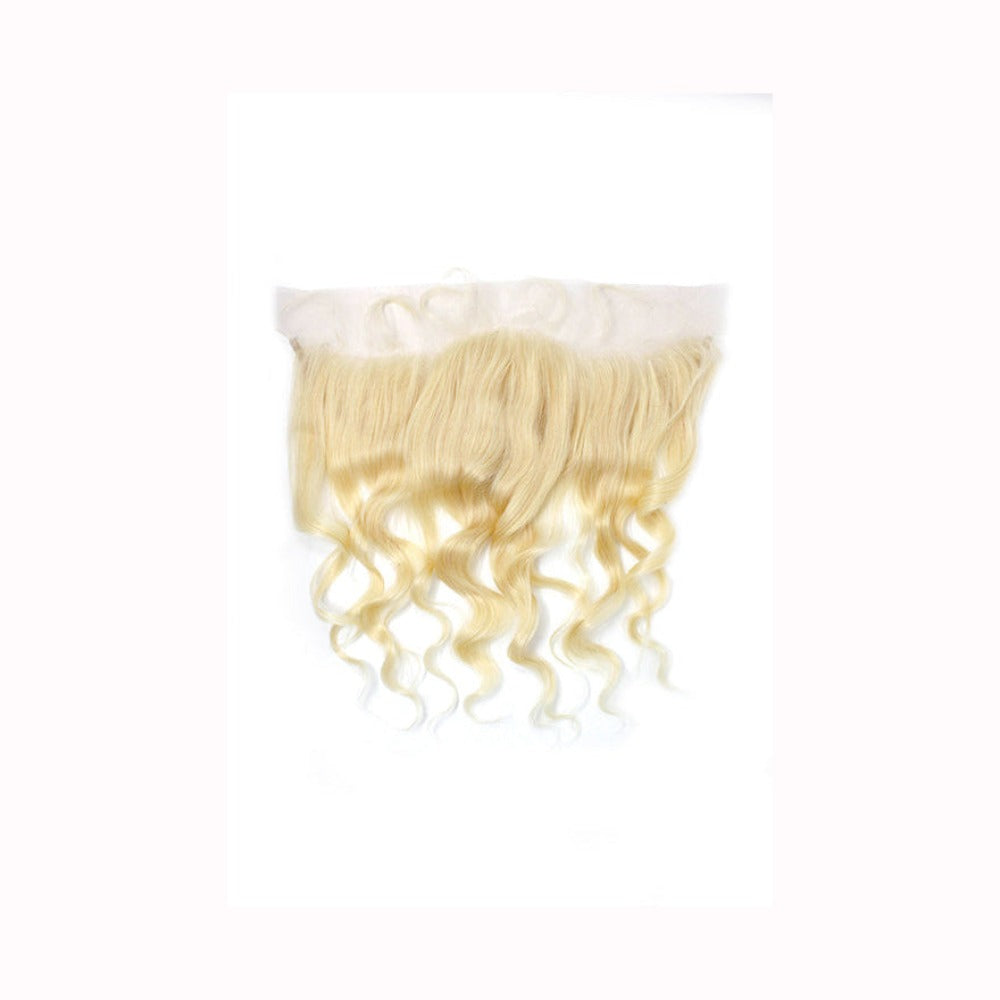 100% 613 Body wave frontal you can color to customize your look with any color you choose and you have fullness from ear to ear with your complete frontal look with your bundles to be added to complete your look.