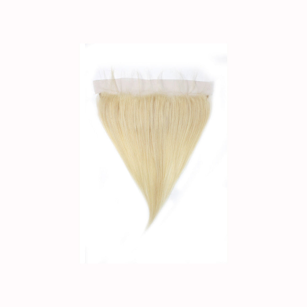 Beautiful 100% Virgin  Brazilian Straight 613 full frontal the is complete from ear to ear you will fell beautiful after you completer your look with your bundles for a complete look, not wanting to do Wigs this is the look you want.  